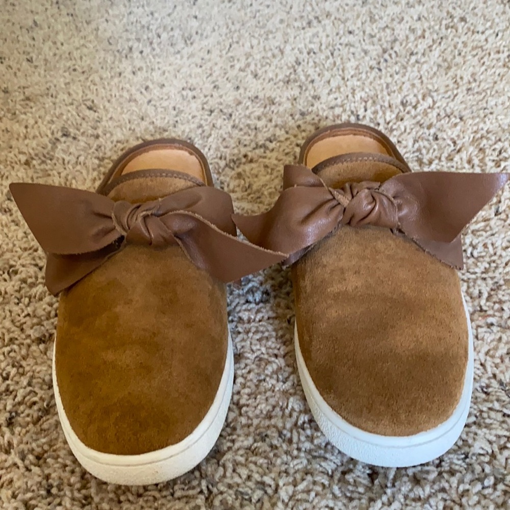 Women’s suede and leather slip on by Ugg